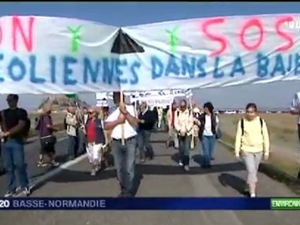 pas d'éoliennes à Argouges visibles du Mont-Saint-Michel