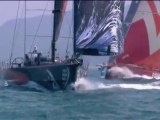 Telefonica win delayed race