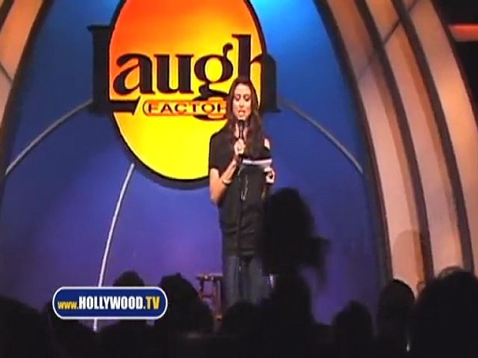 Steve O and Shannon Elizabeth at The Middle Eastern Comedy Festival