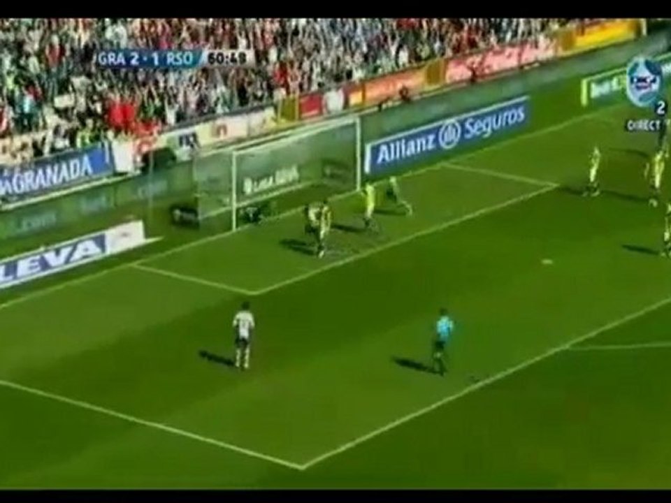 أهداف مباراة  غرناطه وريال سوسيداد 4-1