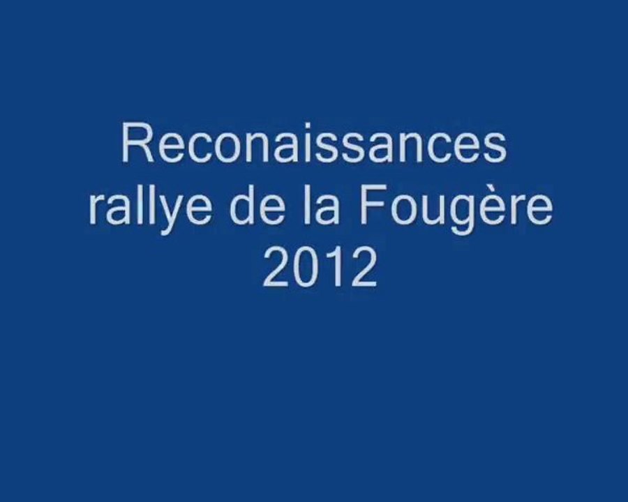 recos fougère 2012