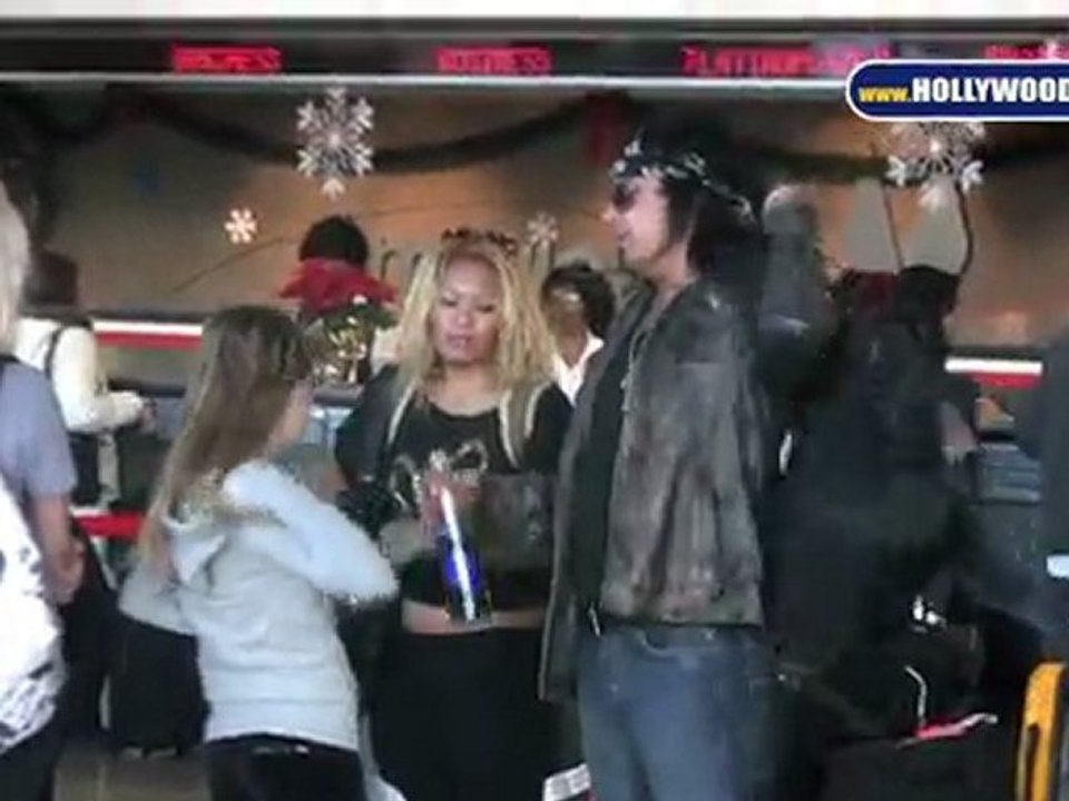 Rocker Nikki Sixx Spotted at LAX