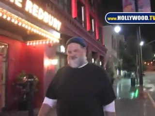 EXCLUSIVE: Abraham Benrubi Leaves Bardot Nightclub, Not Cooking Turkey