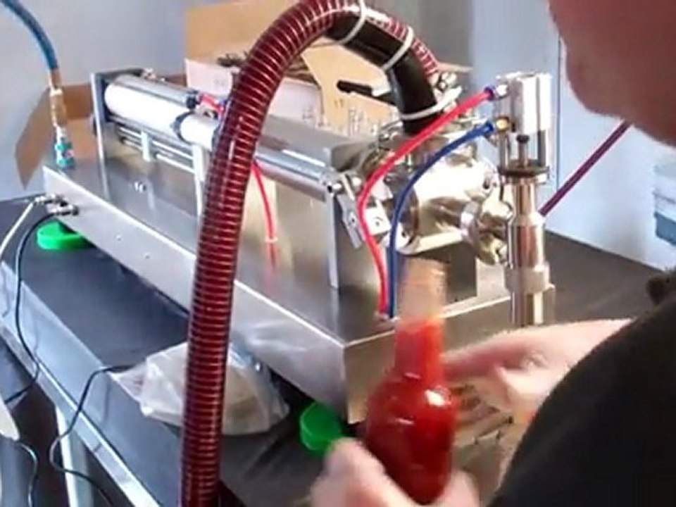 Hot Sauce Being Made And Bottled From The Hot Sauce Masters