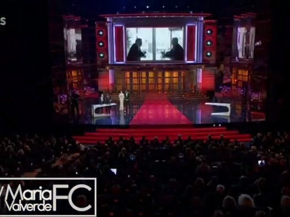 Goya 2012: Maria Valverde (entregando Goya a Mejor Película Documental)