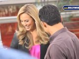 Stacy Keibler was at The Grove today in LA