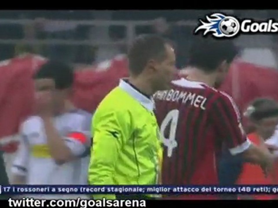 Vòng 24 Serie A; Cesena 1-3 Milan