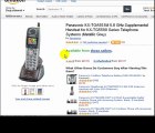 Panasonic Telephones Cordless - Telephone Handset -
