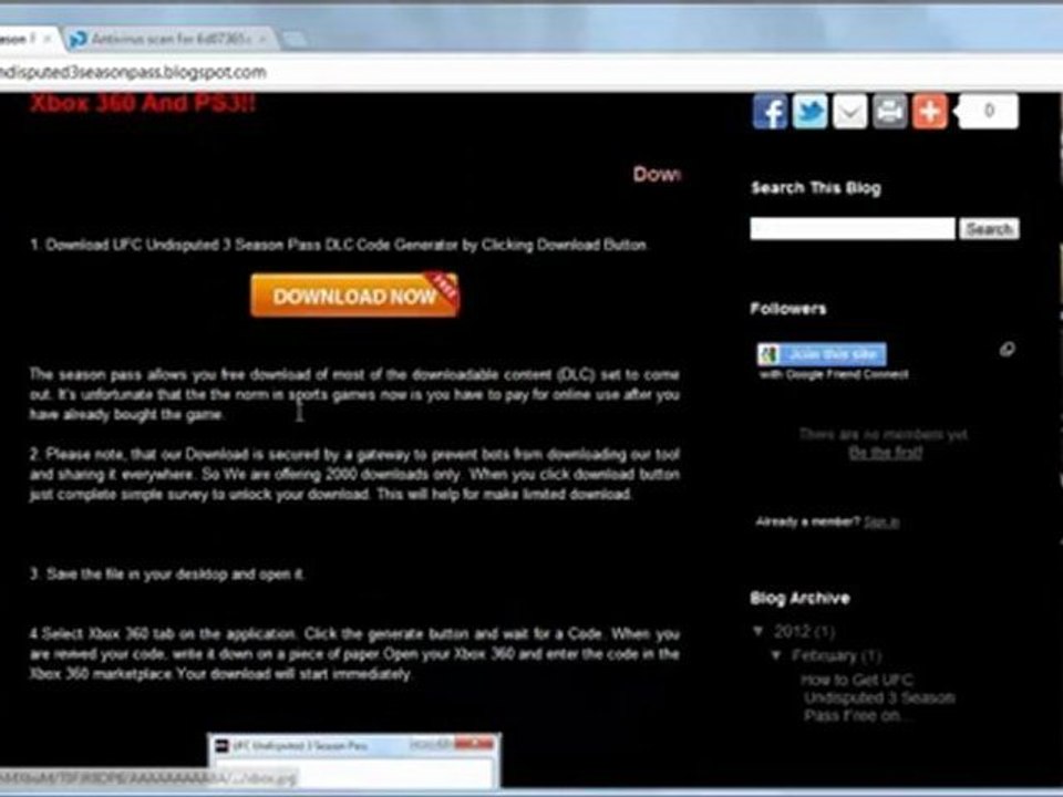 How to Download UFC Undisputed 3 Season Pass Redeem Code For Free!!