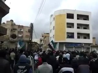 فري برس   دمشق حي برزة جمعة المقاومة الشعبية 17 2 2012