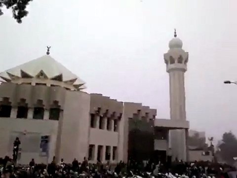 فري برس دمشق المزة تشييع شهداء المزة 18 2 2012