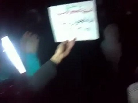 فري برس دمشق الحجر الأسود مظاهرة مسائية 16 2 2012 ج2