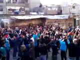 فري برس   دمشق الحجر الأسود مظاهرة بعد العصر 18 2 2012 ج2