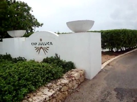 Entrace road going to Cap Juluca In Anguilla
