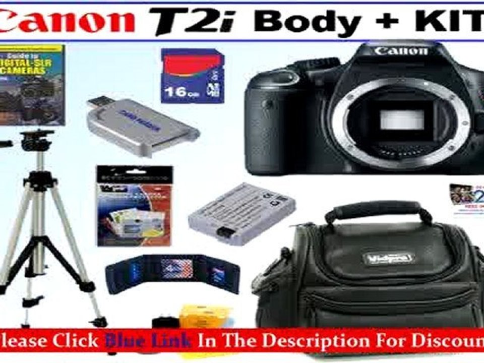 Canon EOS Rebel T2i 18 MP CMOS APS-C Digital SLR Camera with 3.0-Inch LCD (Body) Unboxing