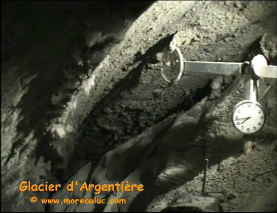 Glacier Agentière Mesure Horloge