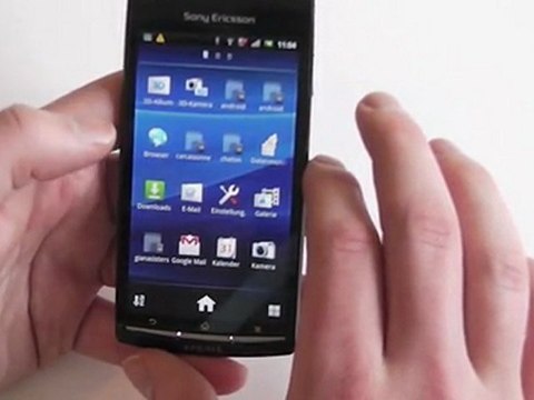 Sony Ericsson Xperia Arc Test / Review HD Deutsch / German LT15i