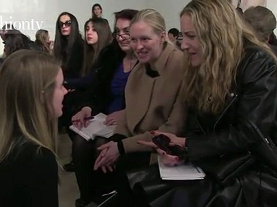 NYFW Day 1: Arrivals at Juan Carlos Obando Fall 2012