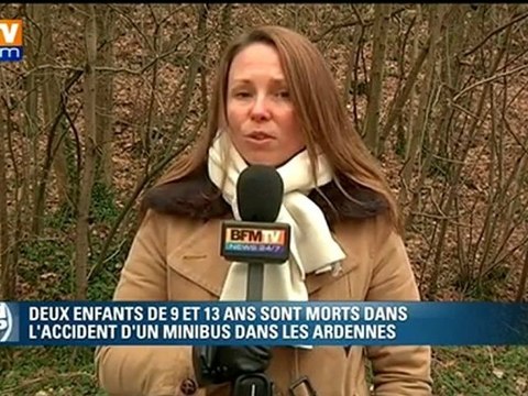 Ardennes : deux enfants tués dans l'accident d'un minibus