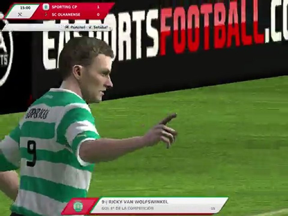 4ª Jornada - Golo de Van Wolfswinkel frente ao Olhanense