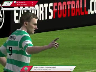 4ª Jornada - Golo de Van Wolfswinkel frente ao Olhanense