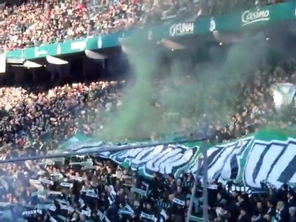 Saint Etienne Rennes 19 fevrier 2012 Tifos