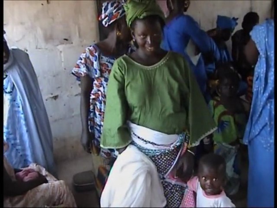 Gambia, Central River Division: Bednet distribution