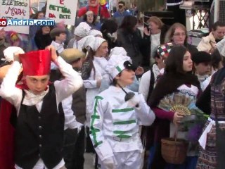 Carnevale 2012 ad Andria: la zona "Saup' a' Sand' Voit"
