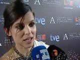 Premios Goya : Elena Anaya celebra su Goya y el de su compañero Jan Cornet