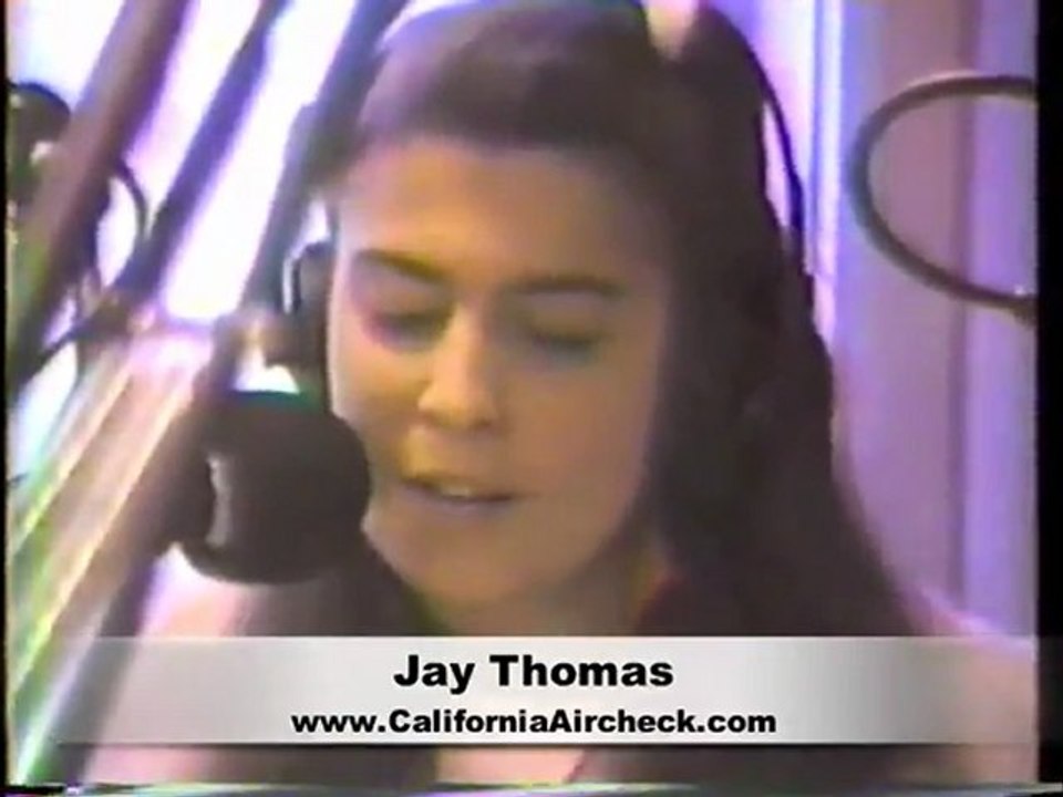 JAY THOMAS POWER 106 KPWR RADIO LOS ANGELES - VIDEO AIRCHECK
