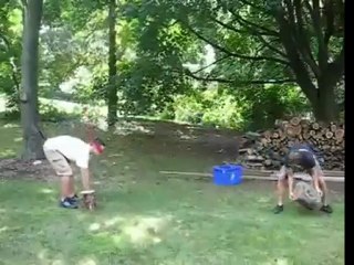 Blindfolded Nutshot Prank