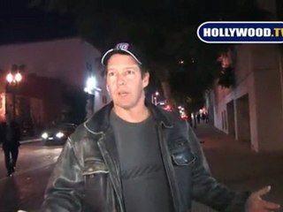 EXCLUSIVE: D.B. Sweeney Leaves "The Librarian" Cast Party At The Cabana Club.