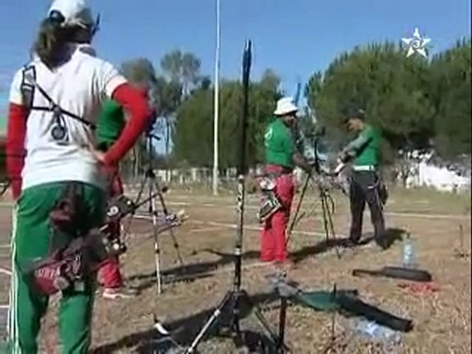préparations de l'équipe nationale de tir à l'arc pour les championnats d'Afrique