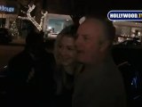 James Caan Goofs off with His Family Outside of Madeo