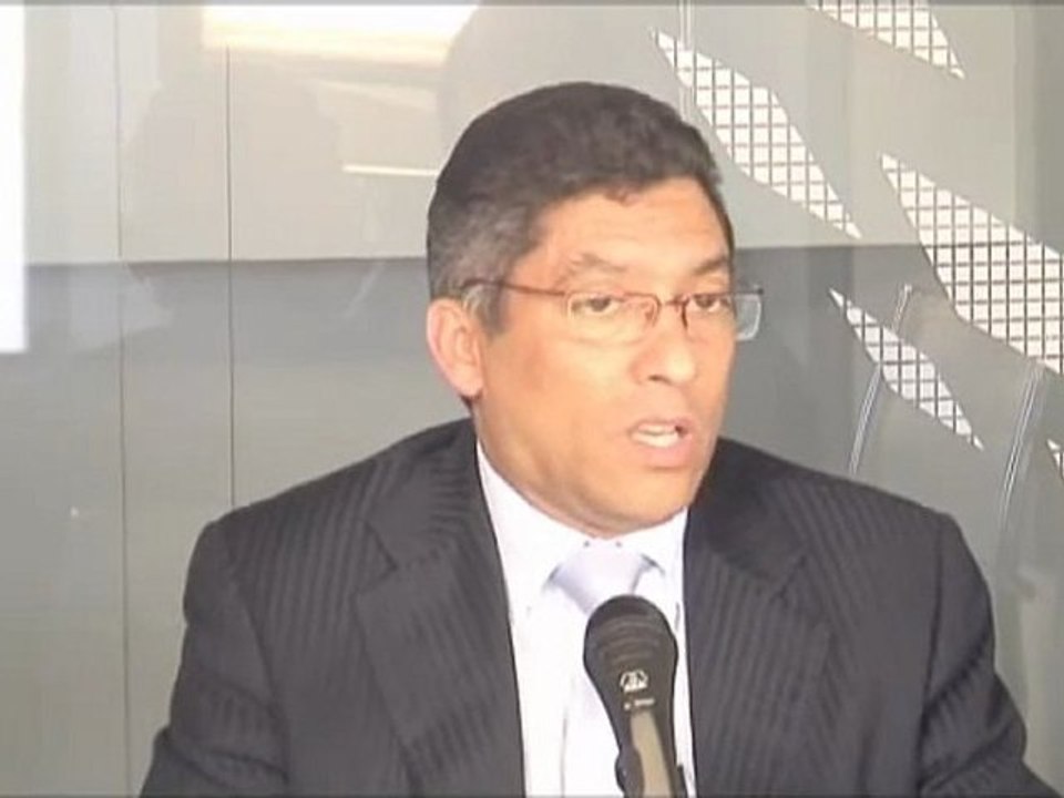 Marcos Cross, cónsul de la República Dominicana en España. Abril 2009