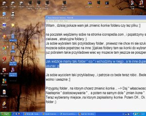 Jak zmienić ikonę folderu na lepszą  [HD][HQ]