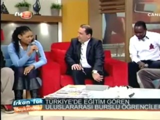 Uluslararası Öğrenciler,  Erkan Tan' a konuk oldu.