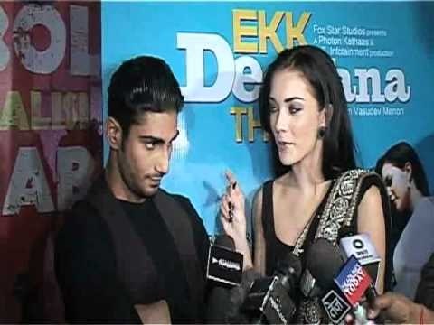 Ekk Deewana Tha - Premiere - Prateik and Amy Jackson