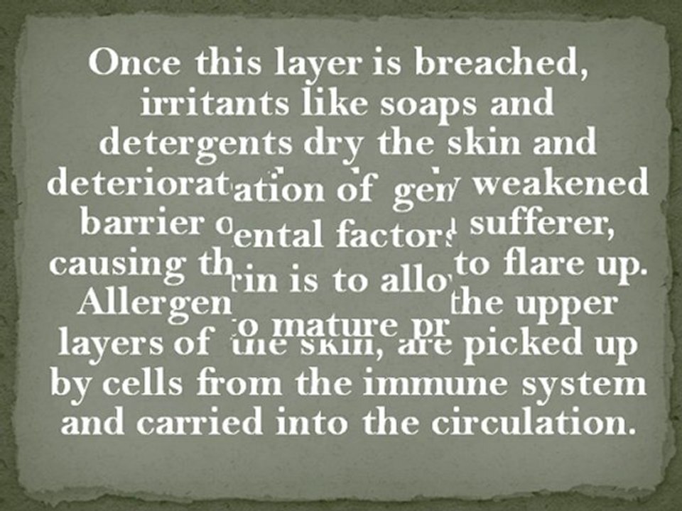 Understanding the Causes of Dry Skin and Atopic Eczema