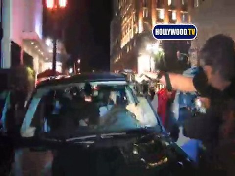 Eva Longoria Leaves Beso Restaurant