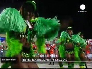Défilé de samba à Rio - no comment