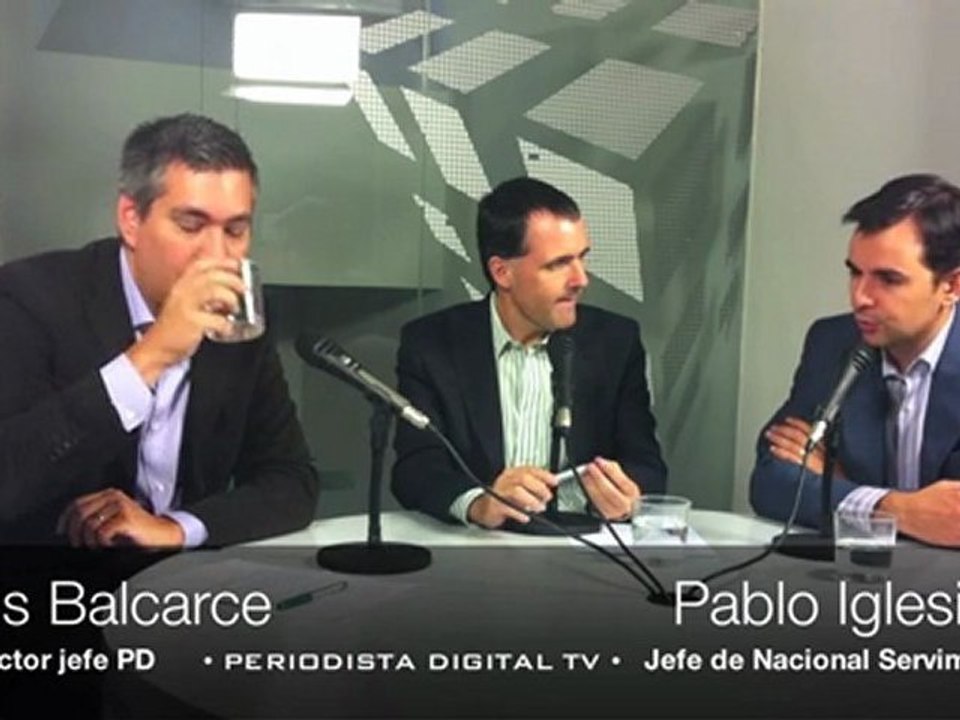 Tertulia Política en PD. Pablo Iglesias y Luis Balcarce. 22 septiembre 2011.