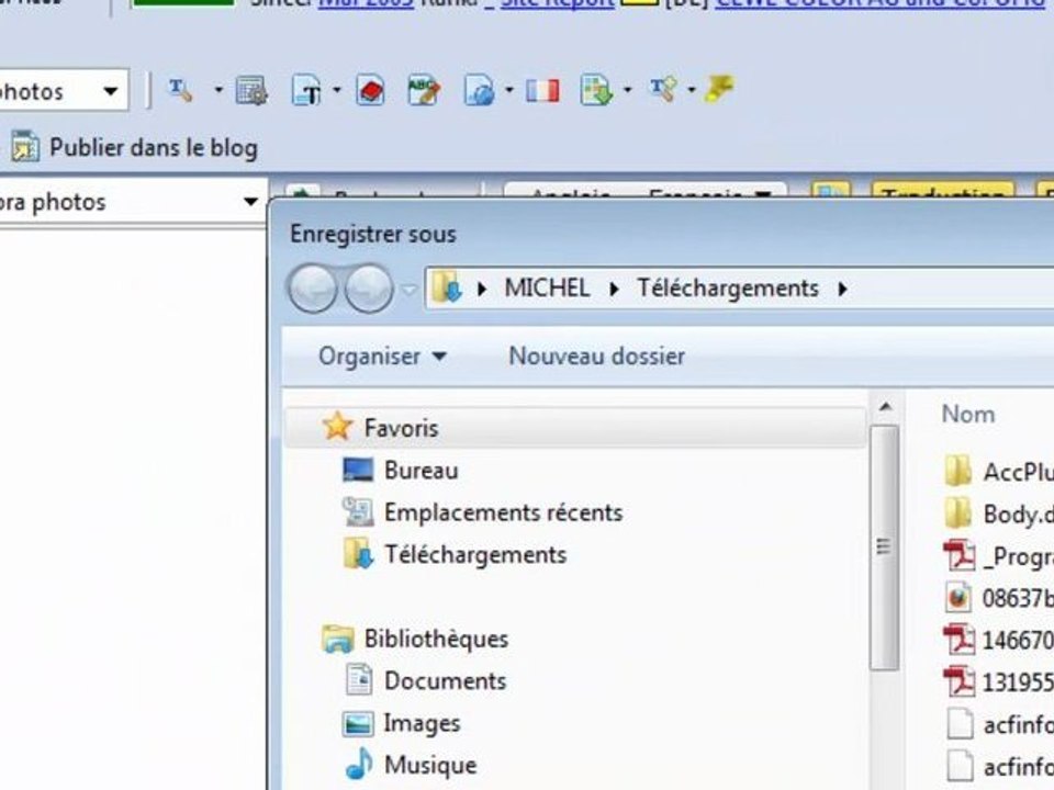 1-Telecharger le logiciel Cora Photos