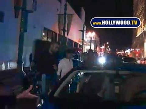 Kim Kardashian And Eva Longoria Parker At Beso Restaurant