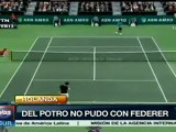 Federer derrotó a Del Potro y ganó Abierto de Roterdam