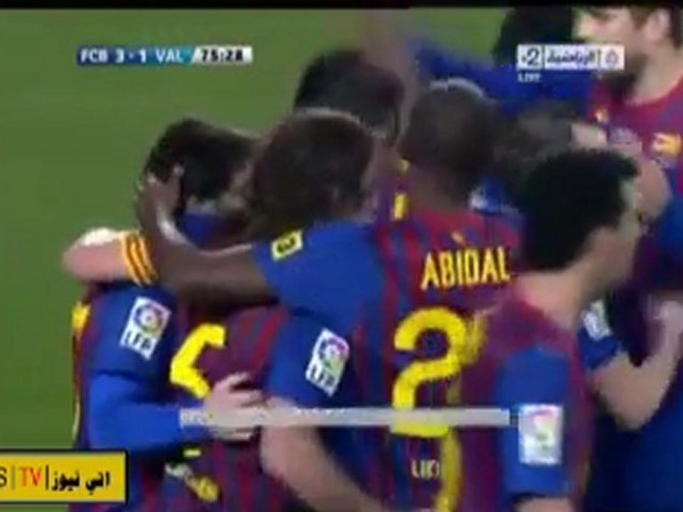 برشلونة 5 × 1 فالنسيا || اهداف المباراة
