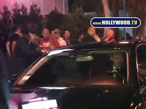 Diana Ross Leaves Her Son's Birthday Party At Voyeur