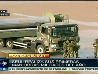 Corea del Sur inició ejercicios militares