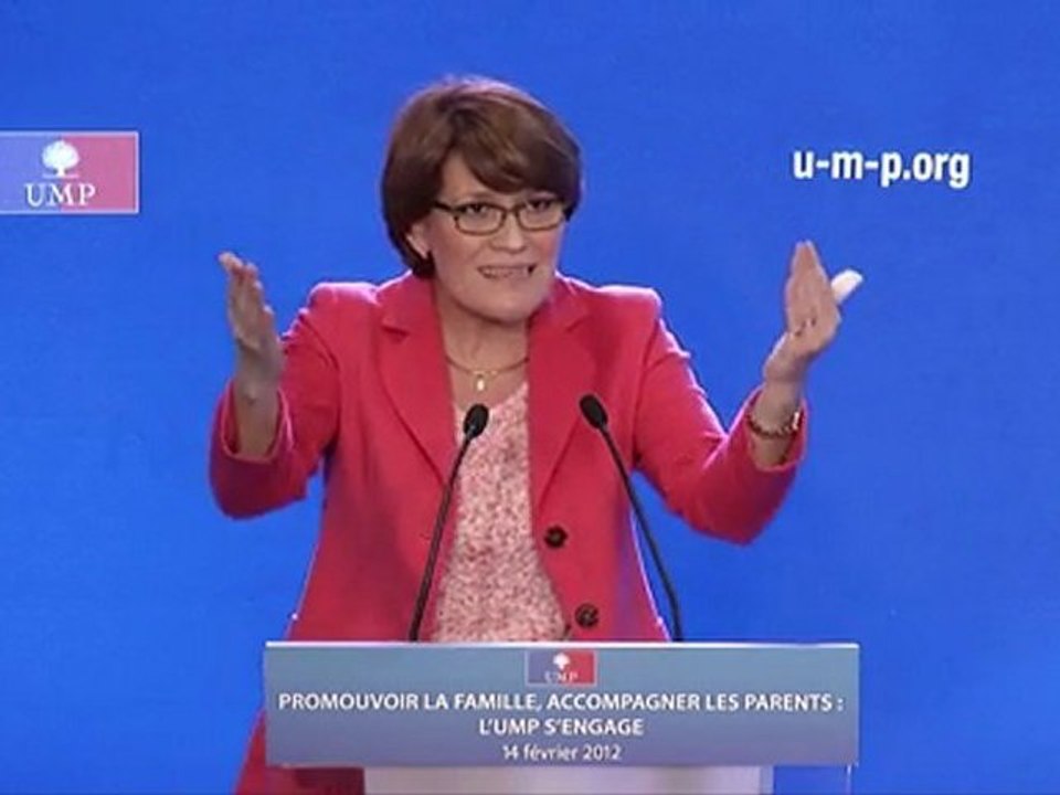 UMP - Claude Greff - Promouvoir la famille