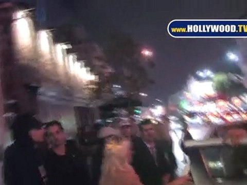 EXCLUSIVE: Cecille Gahr Leaves Las Palmas Nightclub